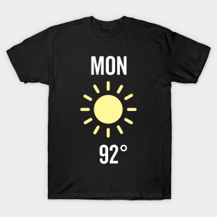 Monday Weather Costume T-Shirt